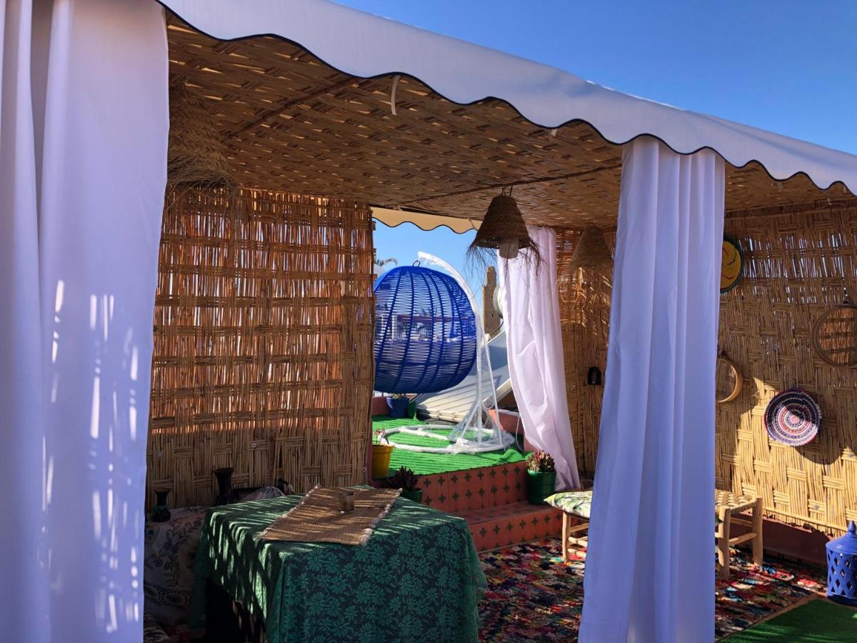 Riad Ramona Lqariya Seyaheya Marrakesh Exteriör bild