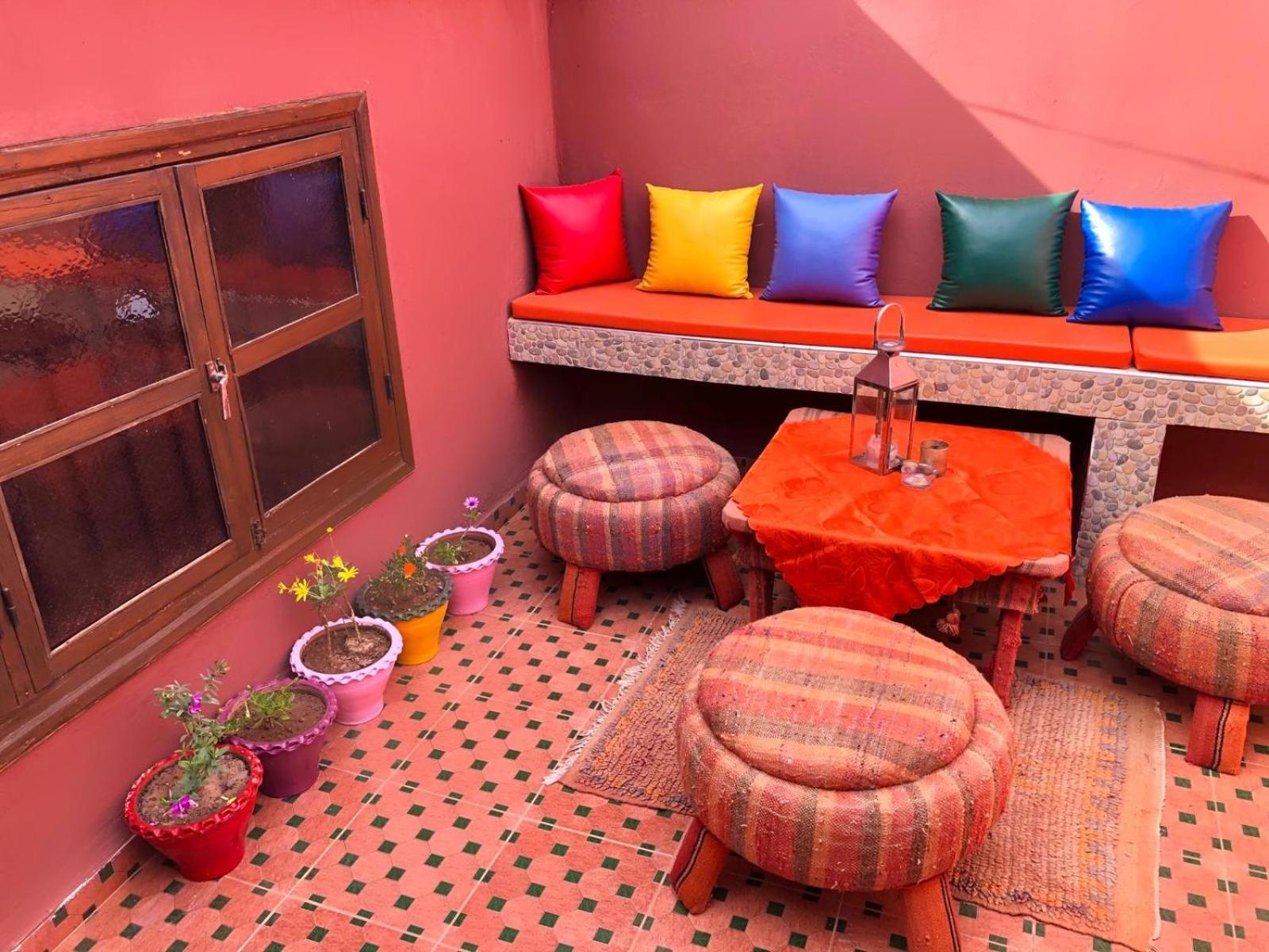 Riad Ramona Lqariya Seyaheya Marrakesh Exteriör bild