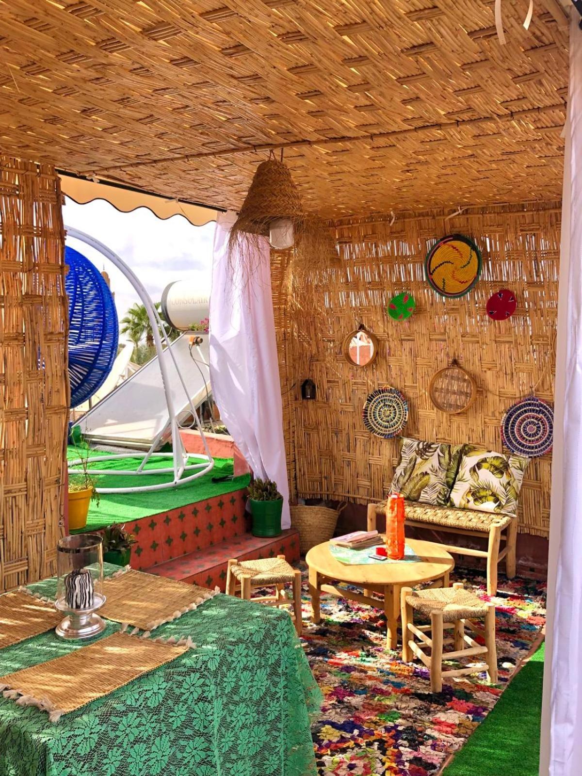 Riad Ramona Lqariya Seyaheya Marrakesh Exteriör bild
